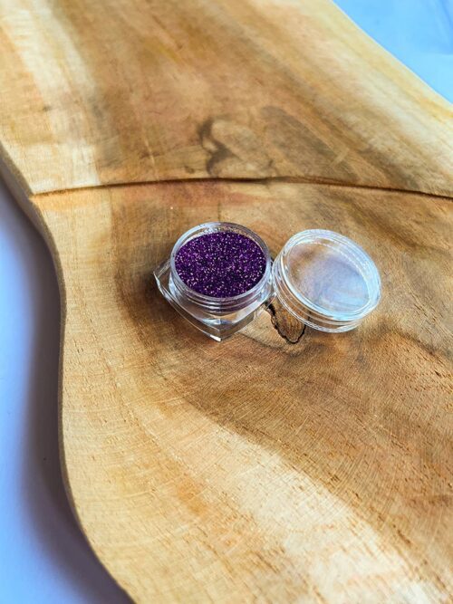 Brokat Fioletowy 3ml do tatuaży brokatowych