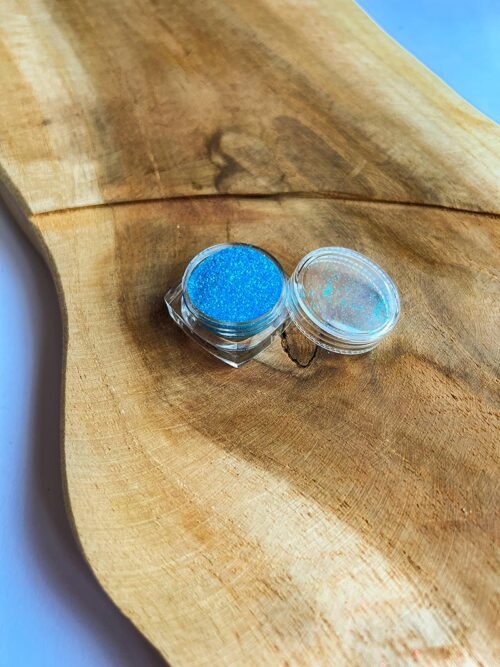 Brokat Niebieski Neon 3ml do tatuaży brokatowych