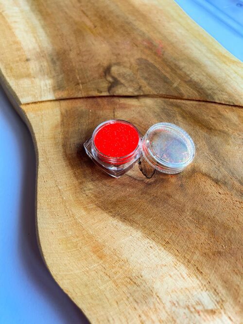 Brokat Pomaranczowy Neon 3ml do tatuaży brokatowych