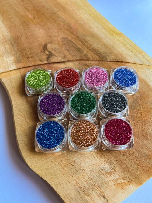 Zestaw brokatów do tatuaży brokatowych