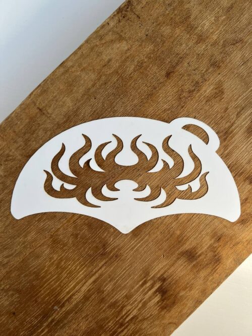 Szablony wielokrotnego użytku do malowania twarzy i ciała L4 Ornament