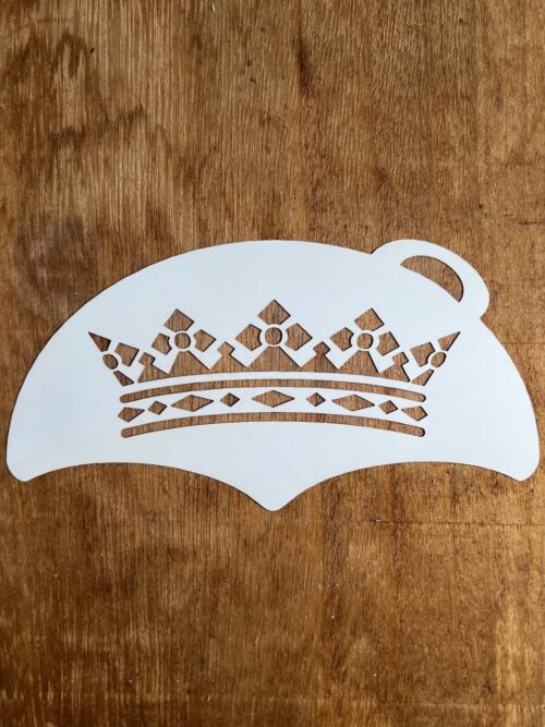 Szablony wielokrotnego użytku do malowania twarzy i ciała L9 Korona 2