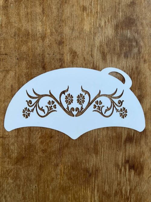 Szablony wielokrotnego użytku do malowania twarzy i ciała L10 Kwiaty 2