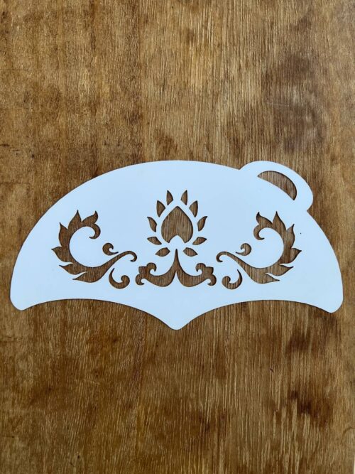 Szablony wielokrotnego użytku do malowania twarzy i ciała L11 Kwiaty 3