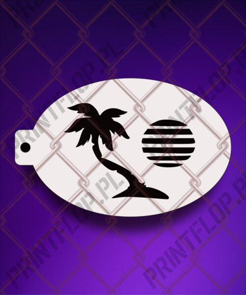 Szablony do tatuaży, szablony do malowania twarzy i ciala F75