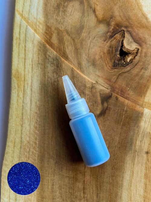 Brokat Granatowy 20 ml do tatuaży brokatowych