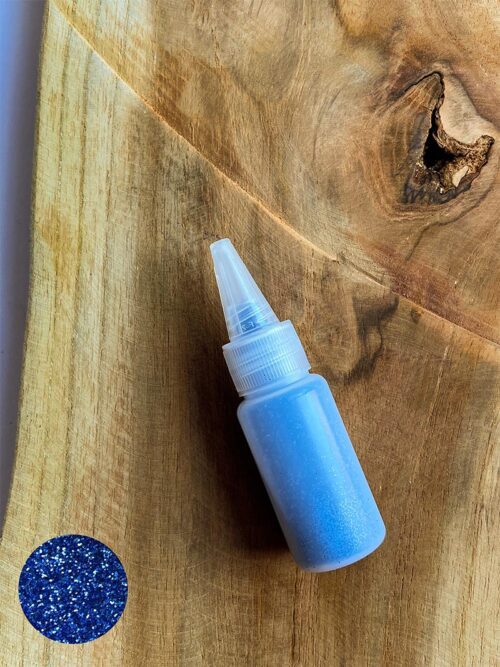 Brokat Niebieski 20 ml do tatuaży brokatowych