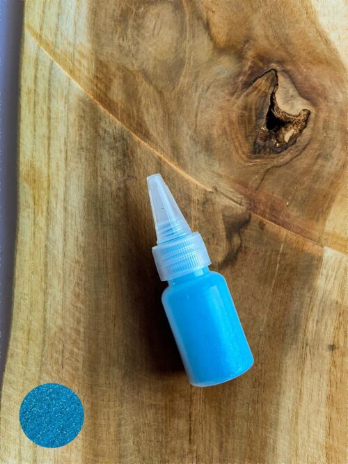 Brokat Neon Niebieski 20 ml do tatuaży brokatowych