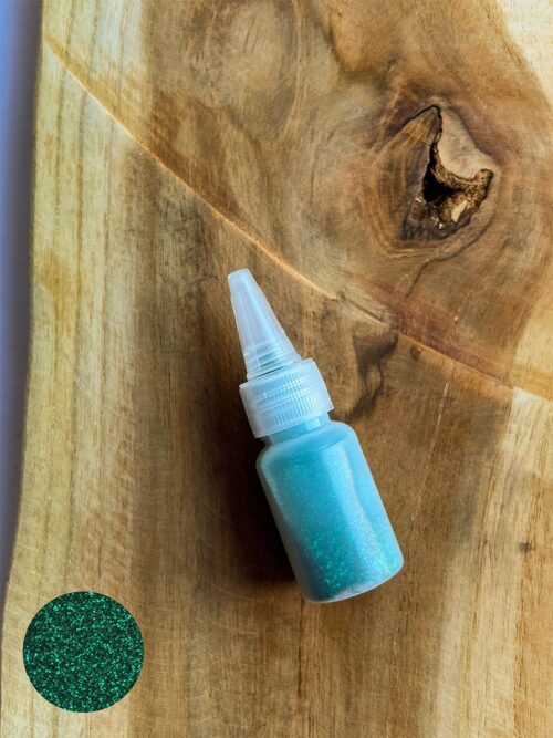 Brokat Zielony 20 ml do tatuaży brokatowych