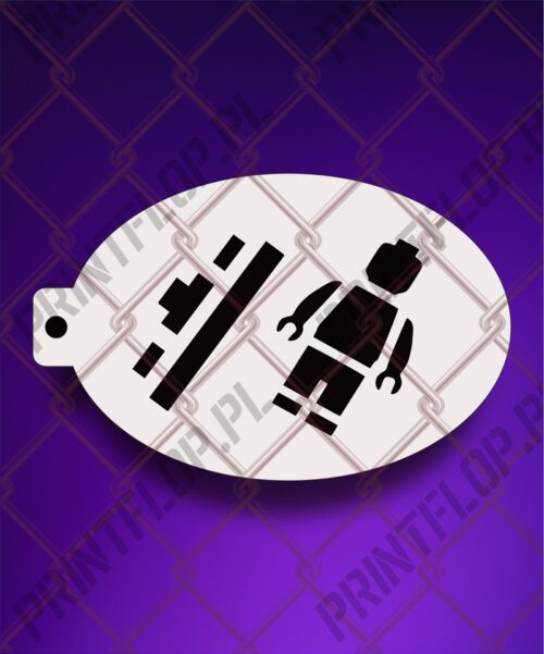 Szablony do tatuaży, szablony do malowania twarzy i ciala F19