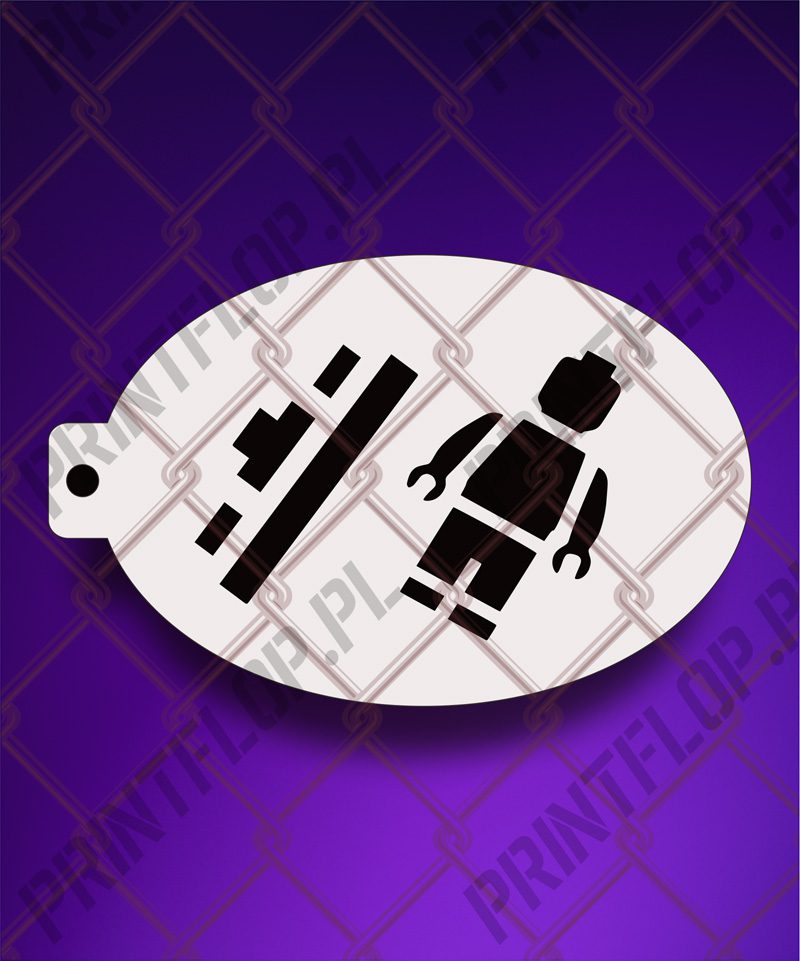 Szablony do tatuaży, szablony do malowania twarzy i ciala F19