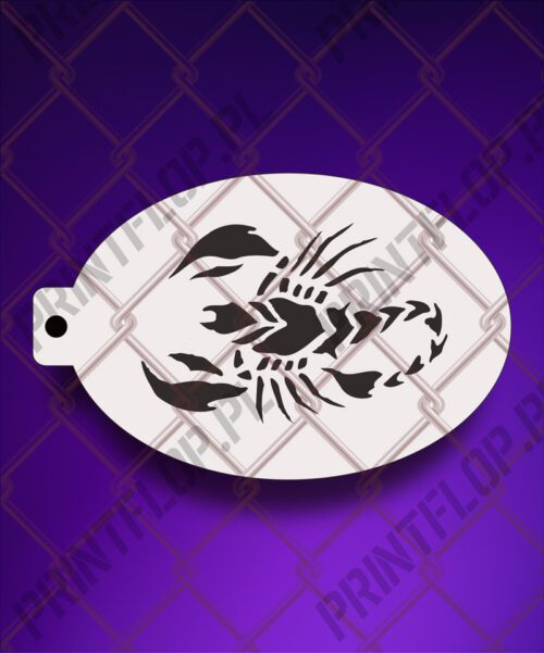 Szablony do tatuaży, szablony do malowania twarzy i ciala F23