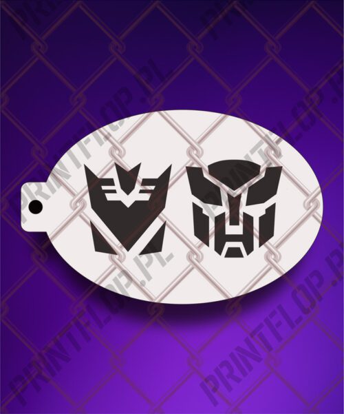 Szablony do tatuaży, szablony do malowania twarzy i ciala F25