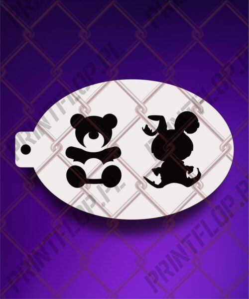 Szablony do tatuaży, szablony do malowania twarzy i ciala F27