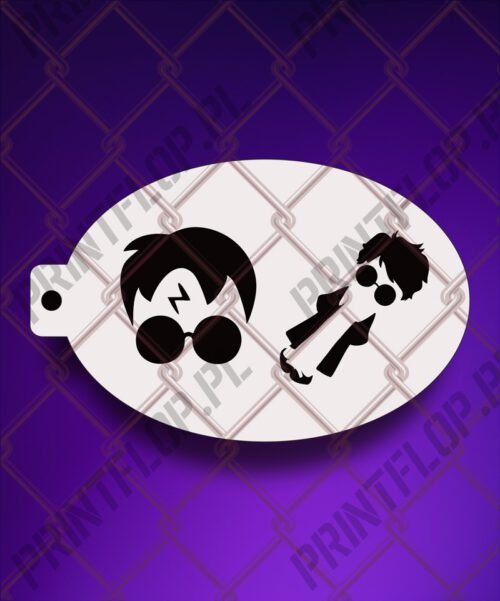 Szablony do tatuaży, szablony do malowania twarzy i ciala F36