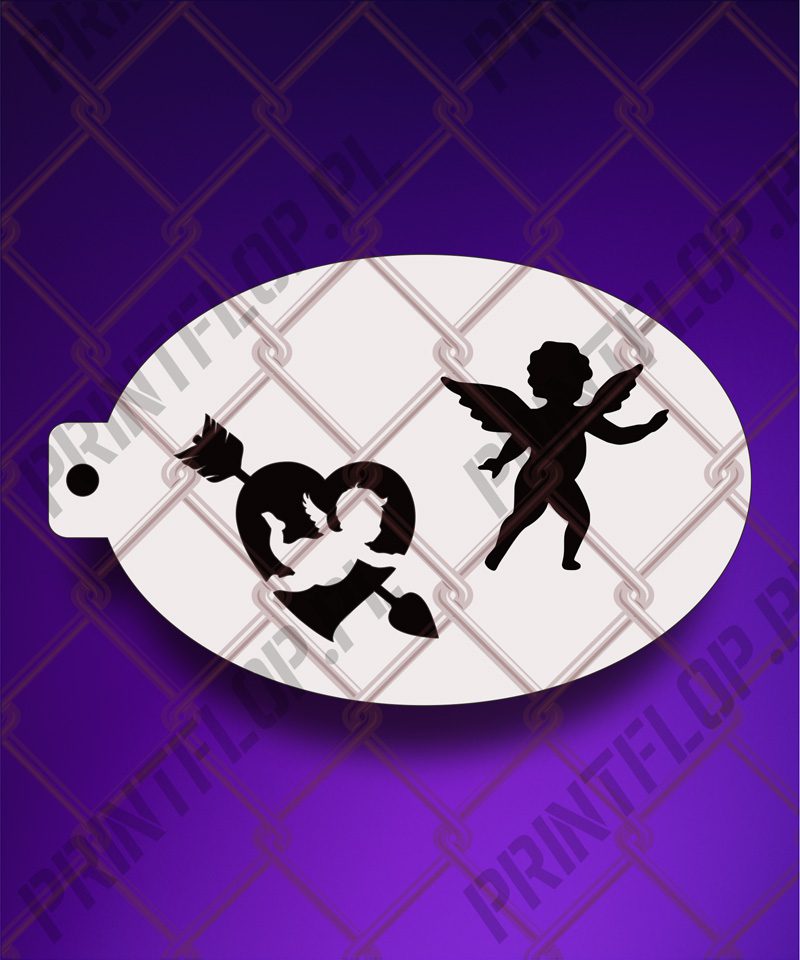 Szablony do tatuaży, szablony do malowania twarzy i ciala F39