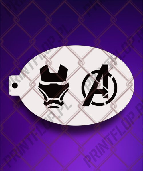 Szablony do tatuaży, szablony do malowania twarzy i ciala F40