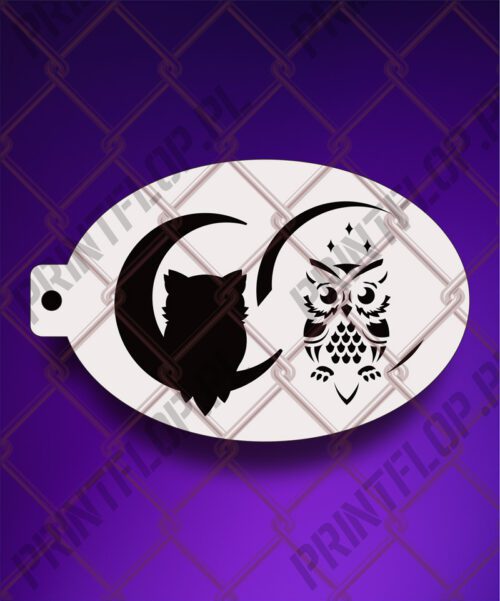 Szablony do tatuaży, szablony do malowania twarzy i ciala F59