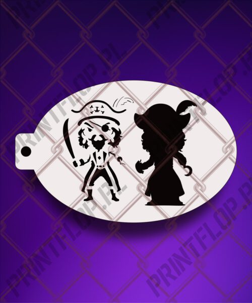 Szablony do tatuaży, szablony do malowania twarzy i ciala F63