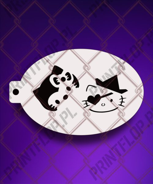 Szablony do tatuaży, szablony do malowania twarzy i ciala F8