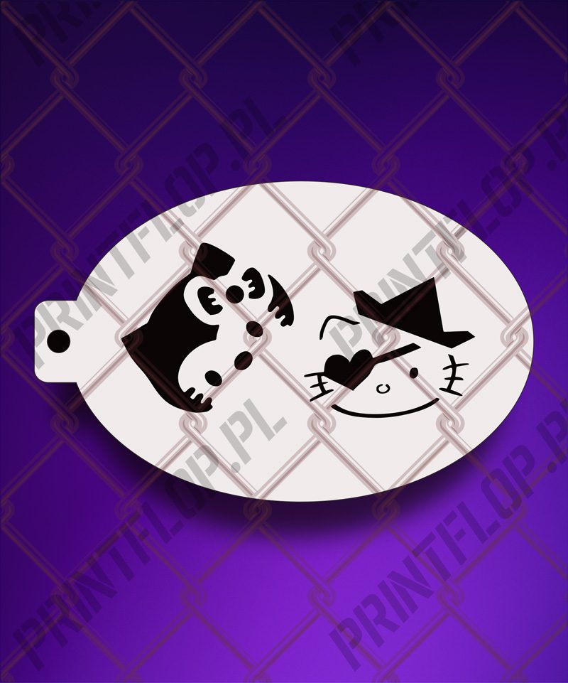 Szablony do tatuaży, szablony do malowania twarzy i ciala F8