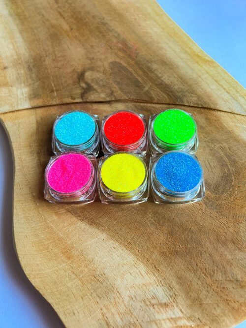 Zestaw brokatów Neon do tatuaży brokatowych