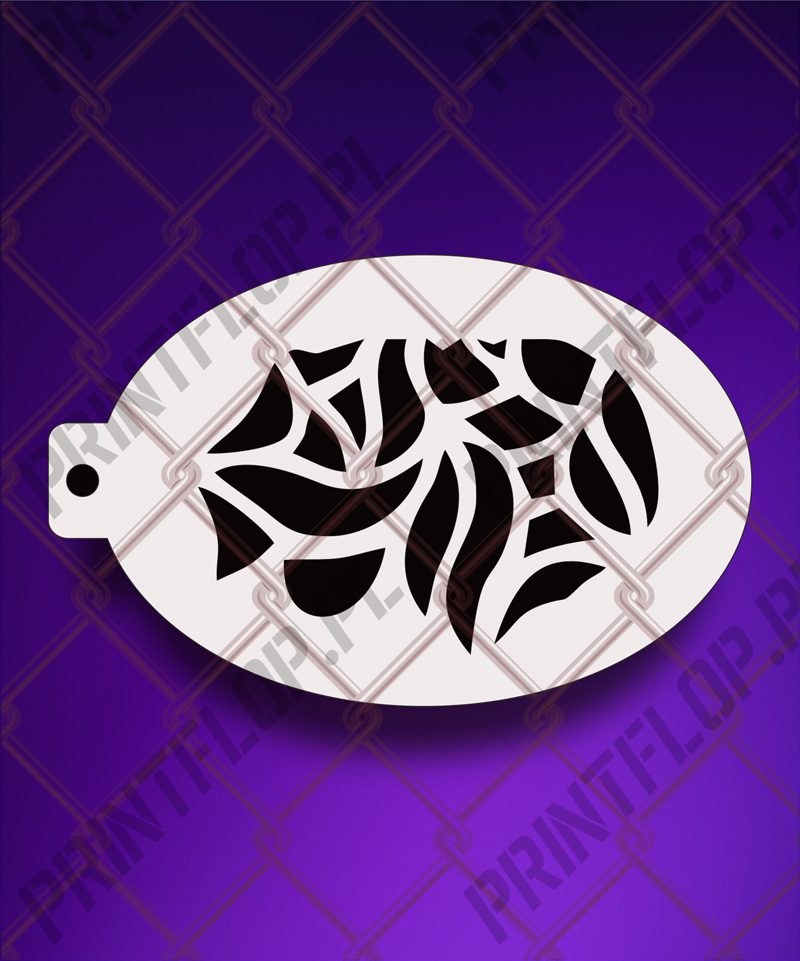 Szablony do tatuaży, szablony do malowania twarzy i ciala F83