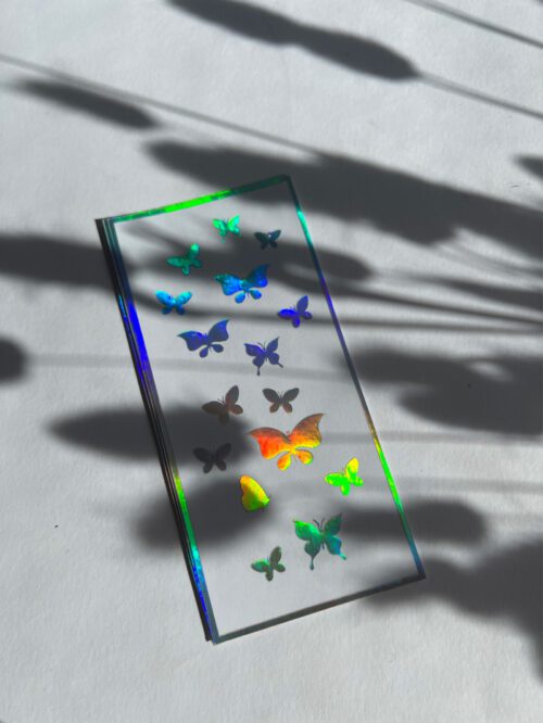 Zestaw ozdob do ciała Motyle do tatuaży brokatowych.