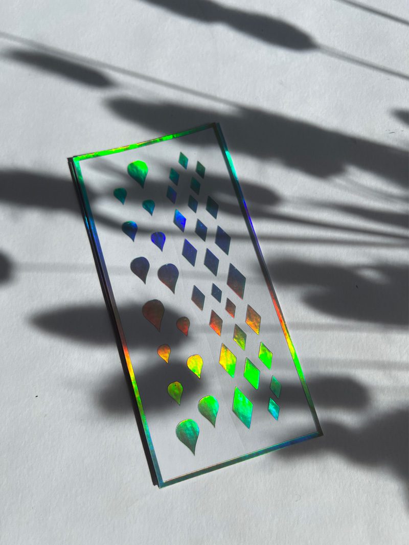 Zestaw ozdob do ciała Romb do tatuaży brokatowych.